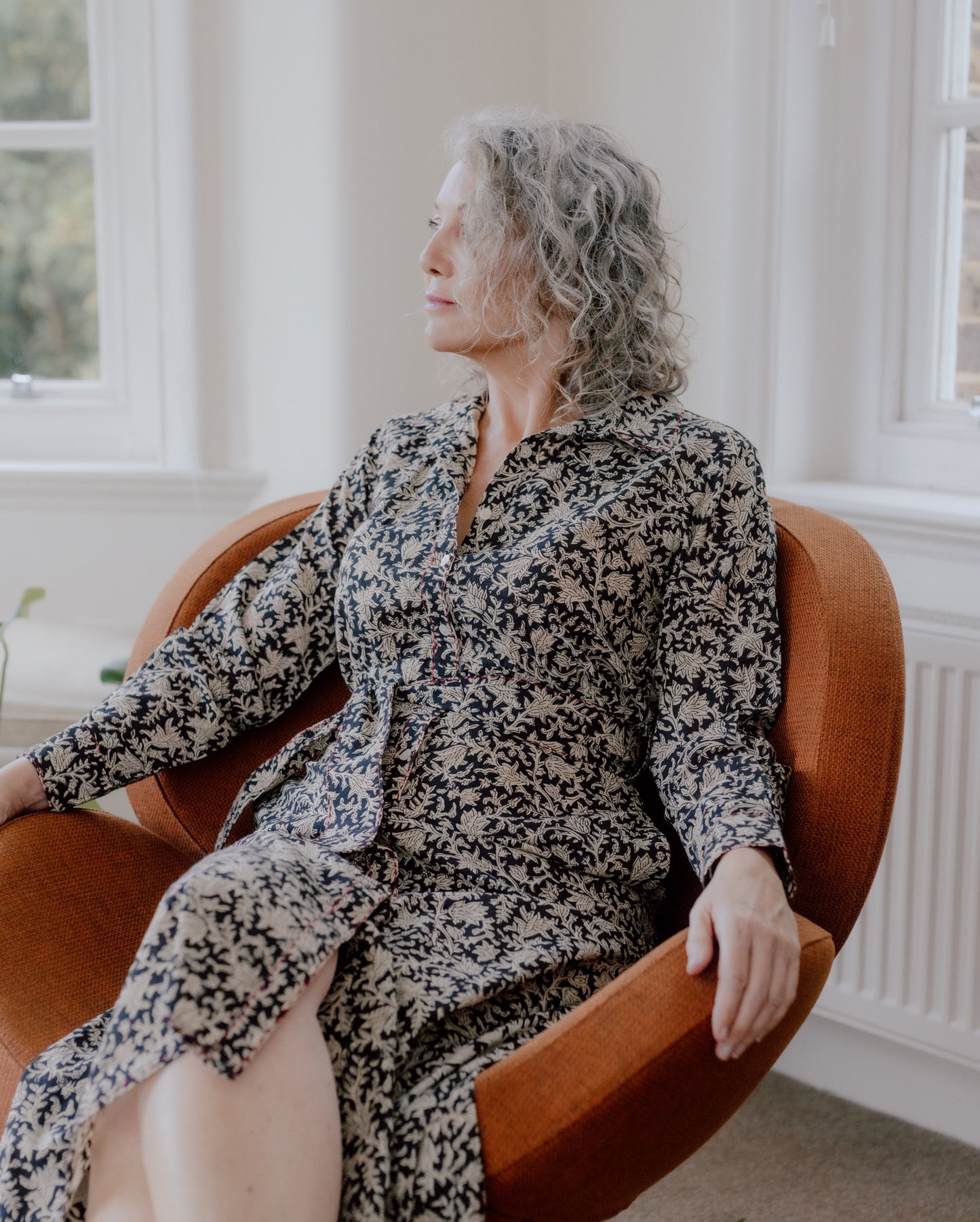 Ayesha Hand Block Printed Pure Cotton Dress