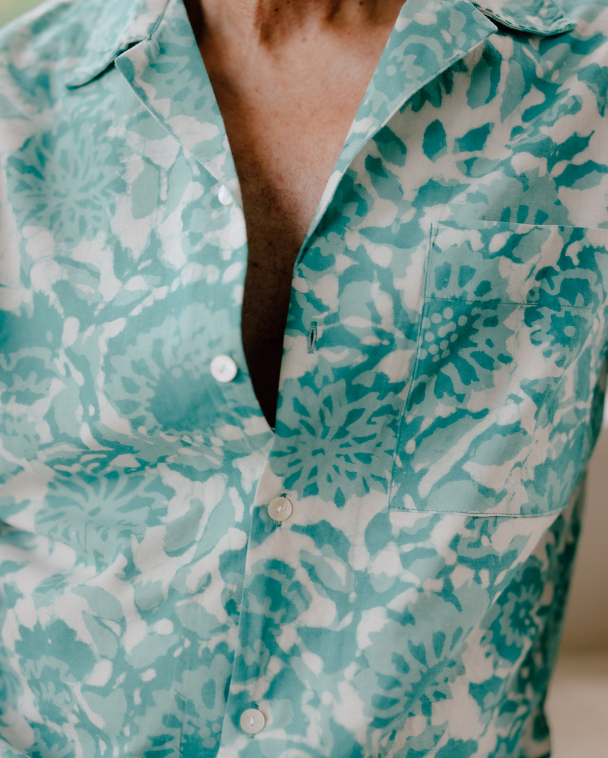 Pranav Hand Block Printed Pure Cotton Shirt