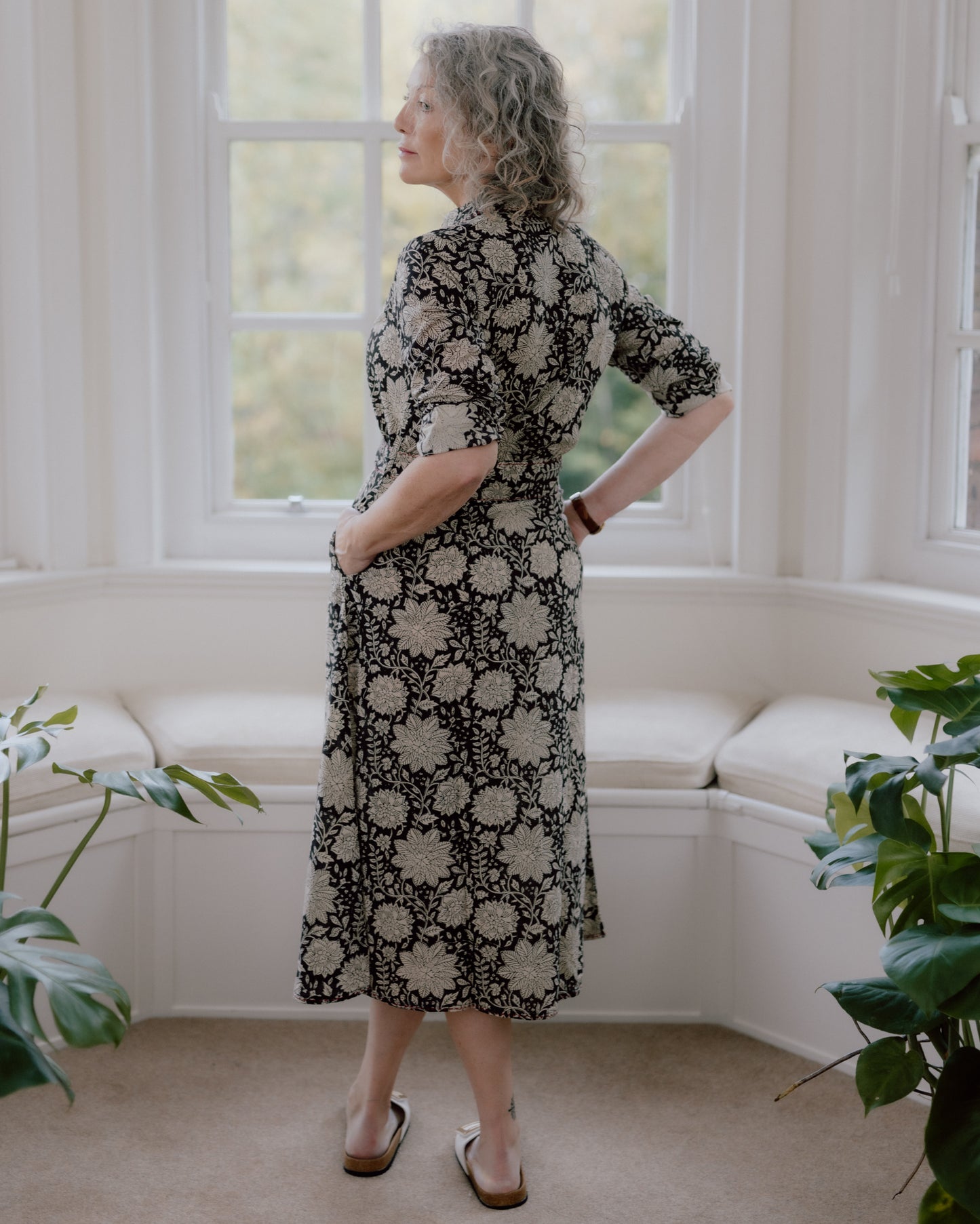 Anita Hand Block Printed Pure Cotton Dress