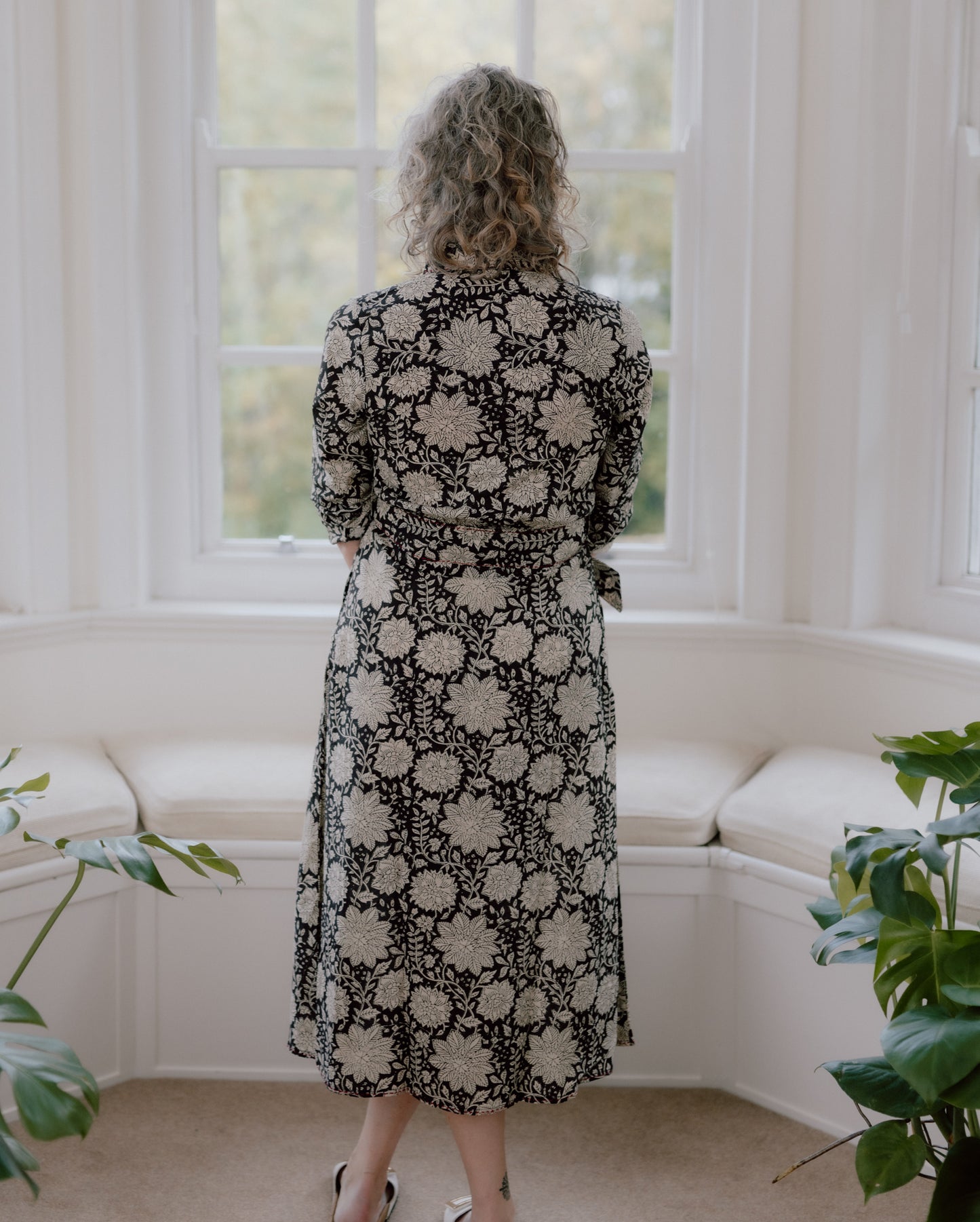 Anita Hand Block Printed Pure Cotton Dress