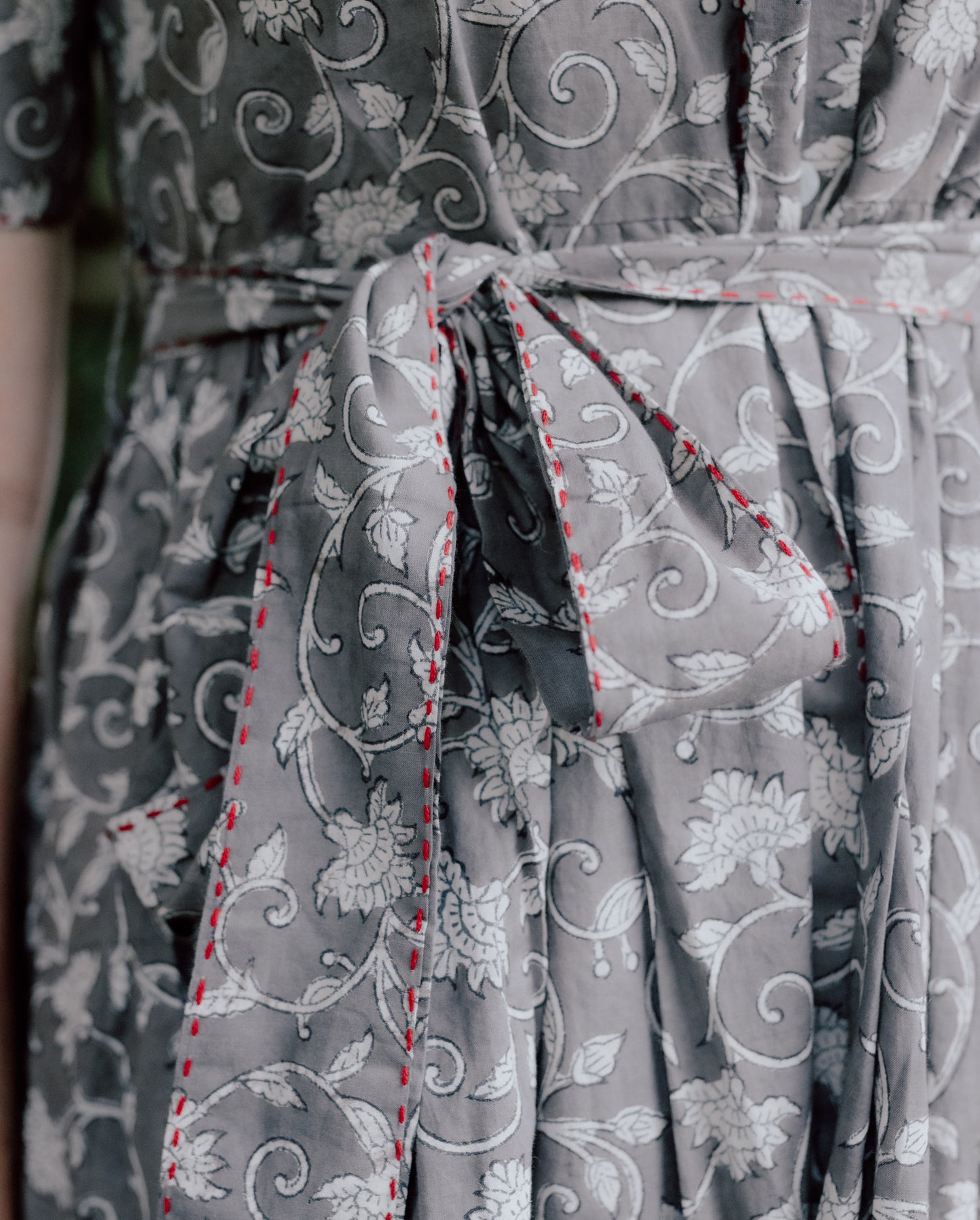 Divya Hand Block Printed Pure Cotton Dress