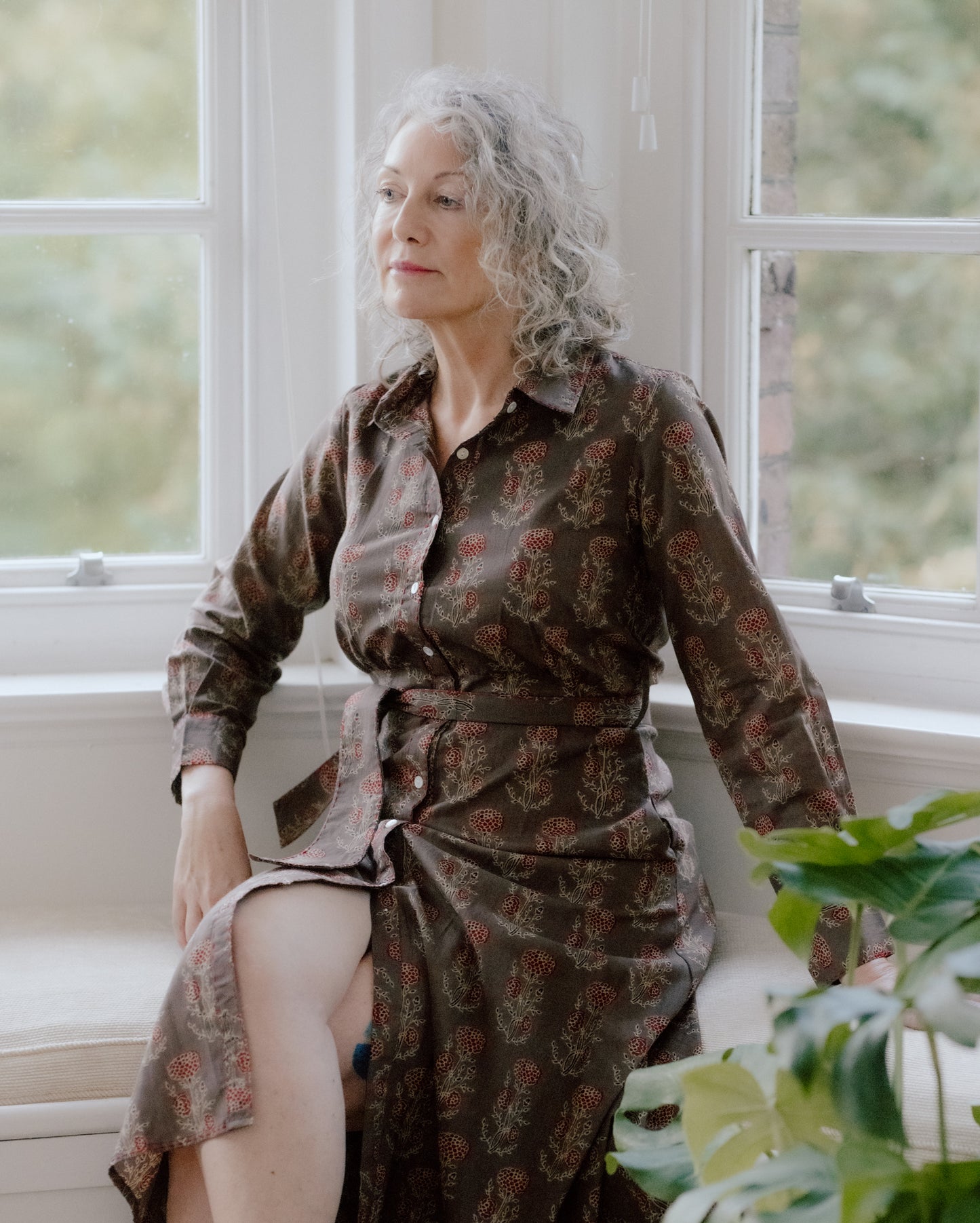 Jyoti Hand Block Printed Pure Cotton Dress