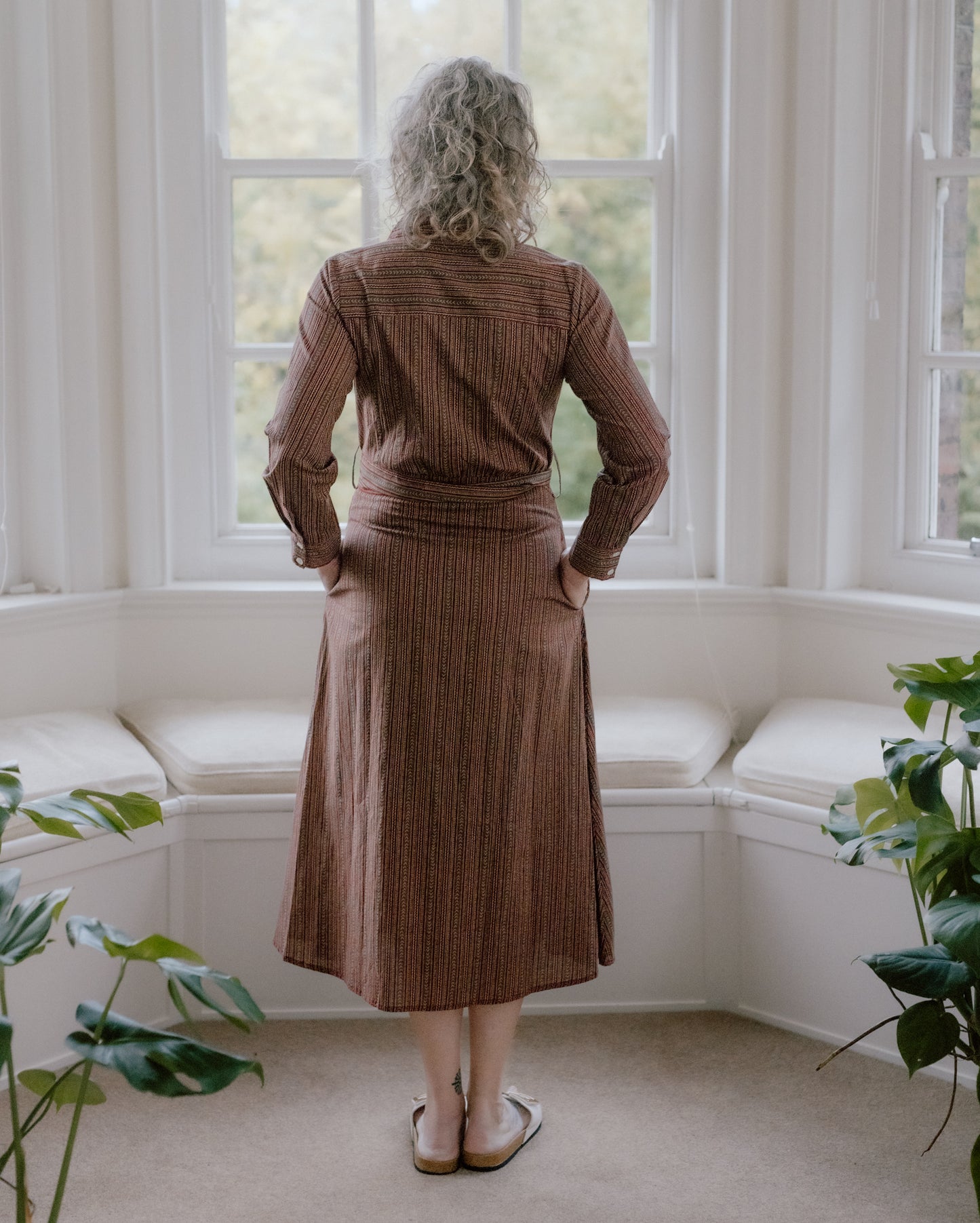 Aarti Hand Block Printed Pure Cotton Dress