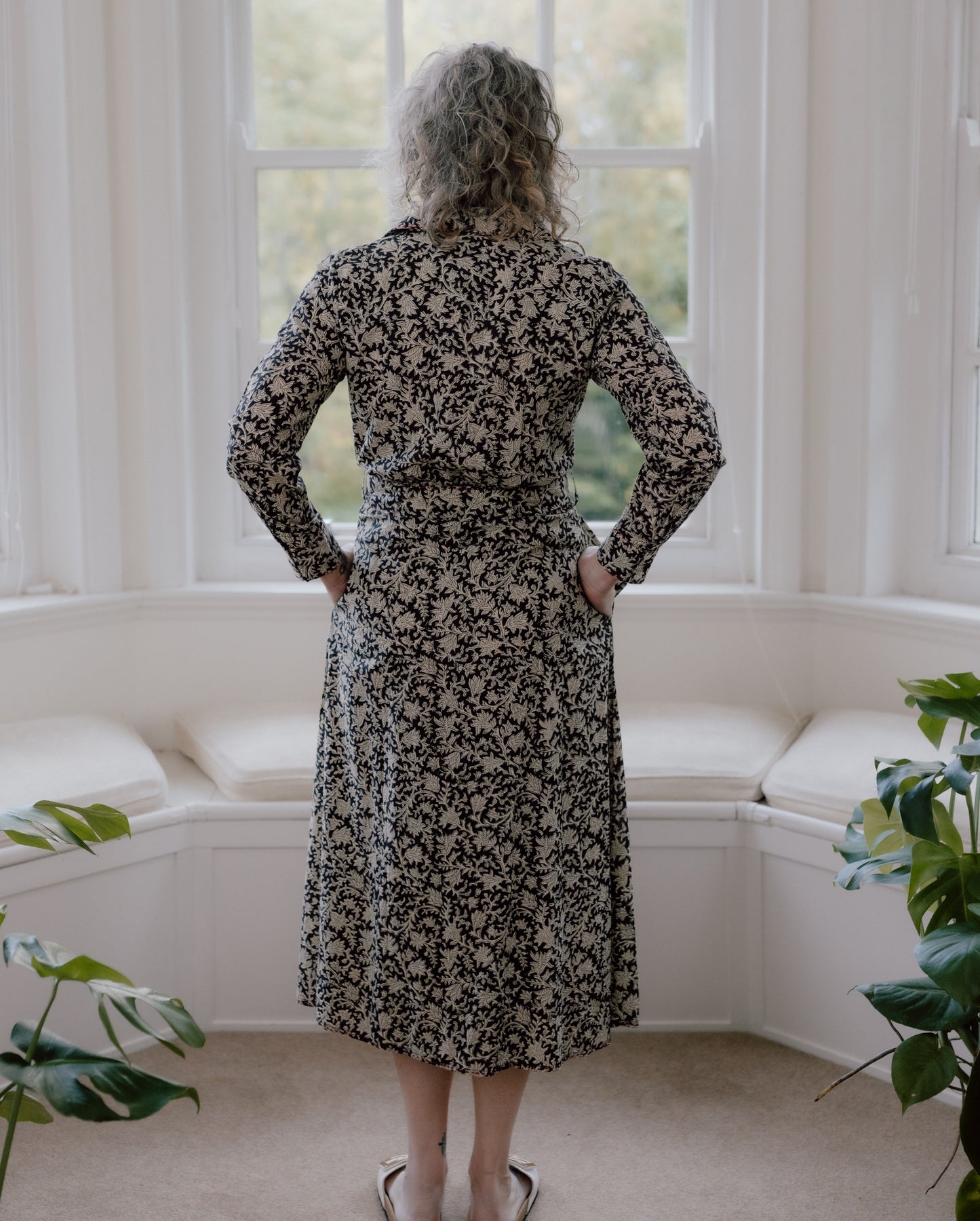 Ayesha Hand Block Printed Pure Cotton Dress