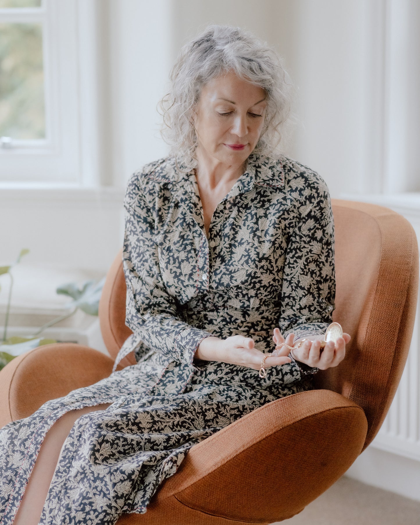 Ayesha Hand Block Printed Pure Cotton Dress