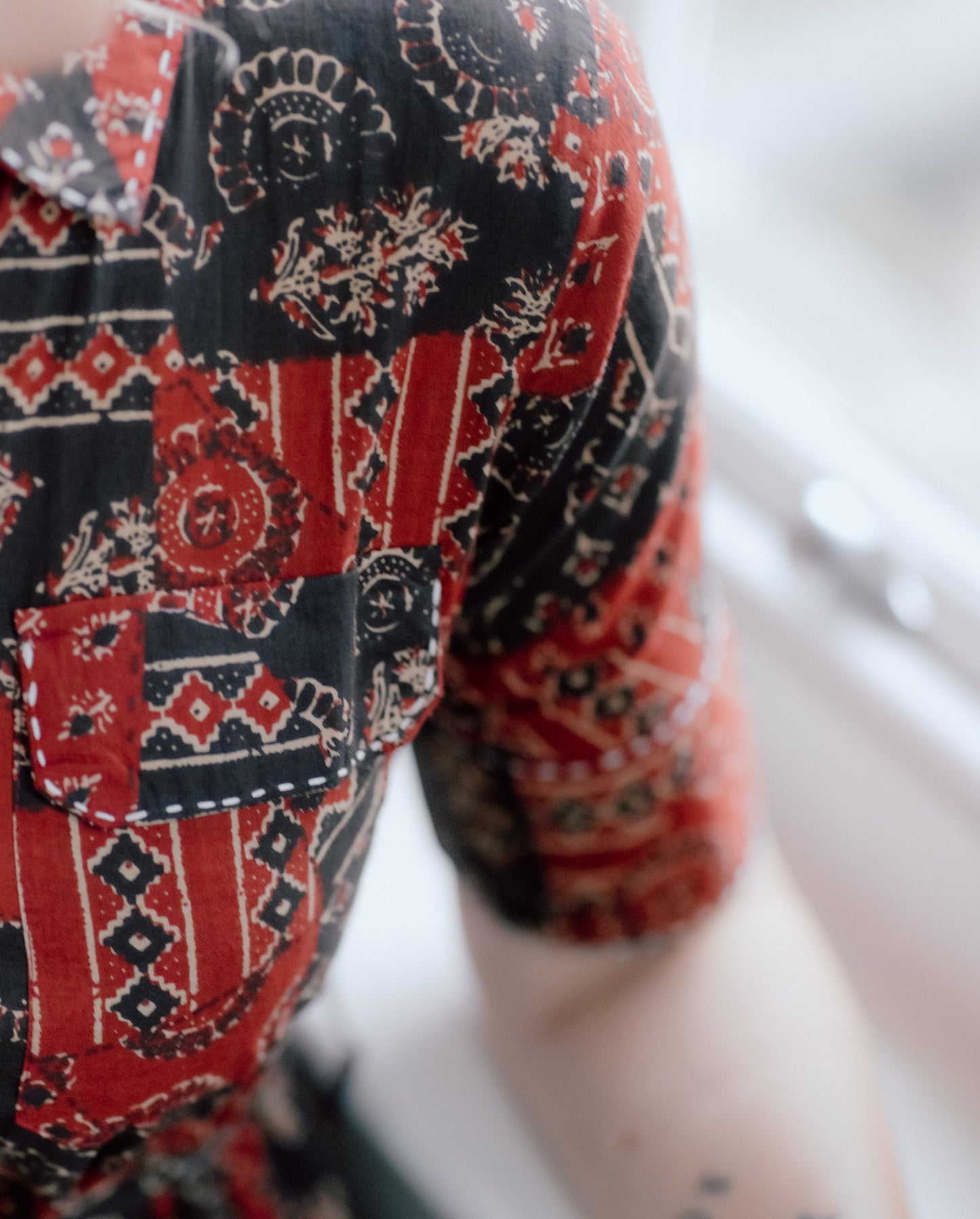 Ayra Hand Block Printed Pure Cotton Dress