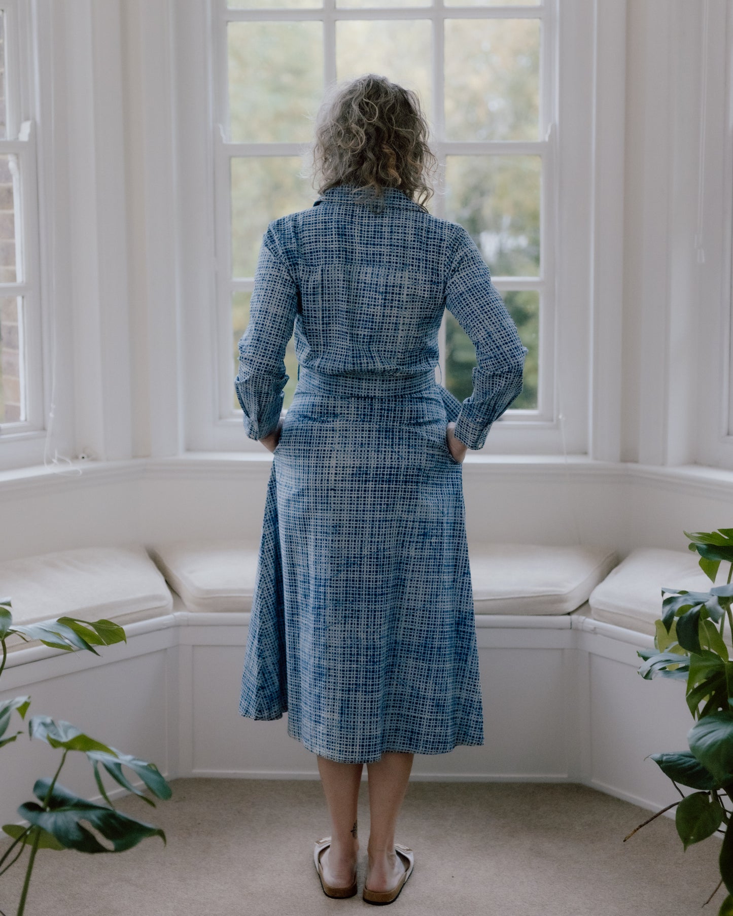 Shreya Hand Block Printed Pure Cotton Dress