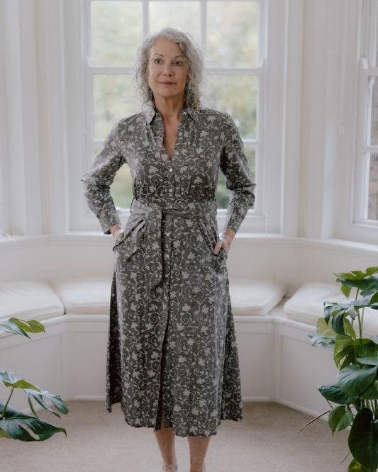 Manju Hand Block Printed Pure Cotton Dress