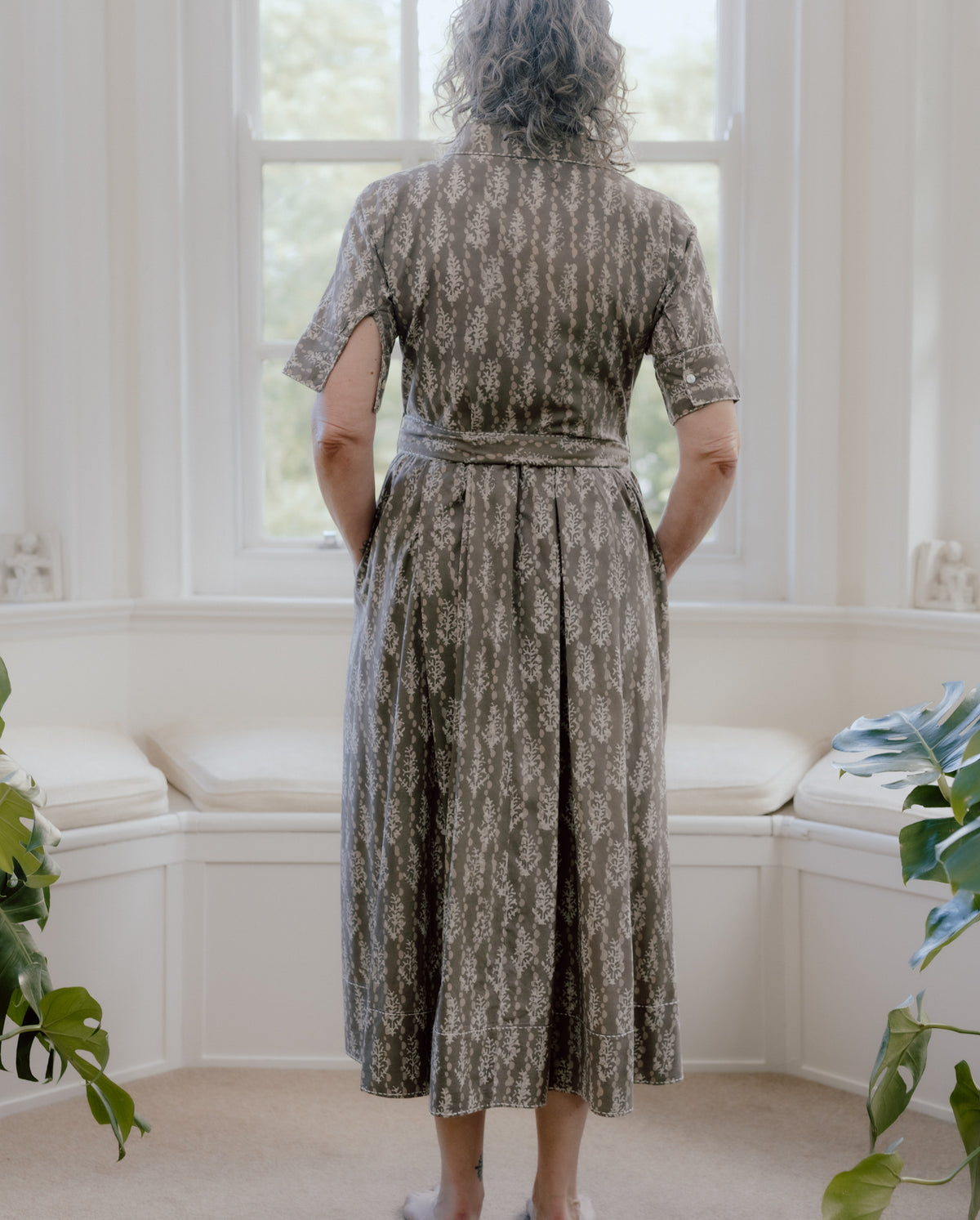 Kiran Hand Block Printed Pure Cotton Dress