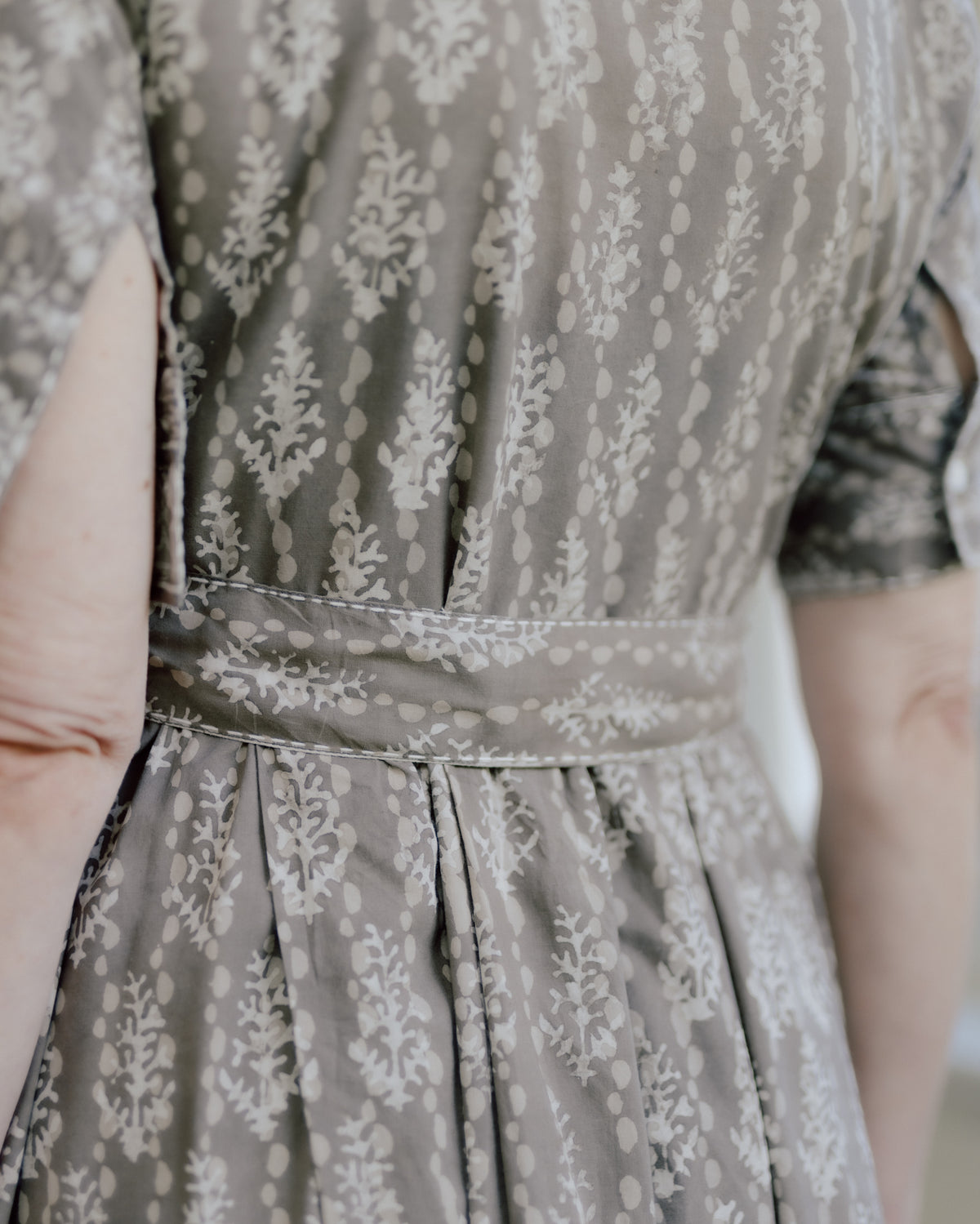 Kiran Hand Block Printed Pure Cotton Dress