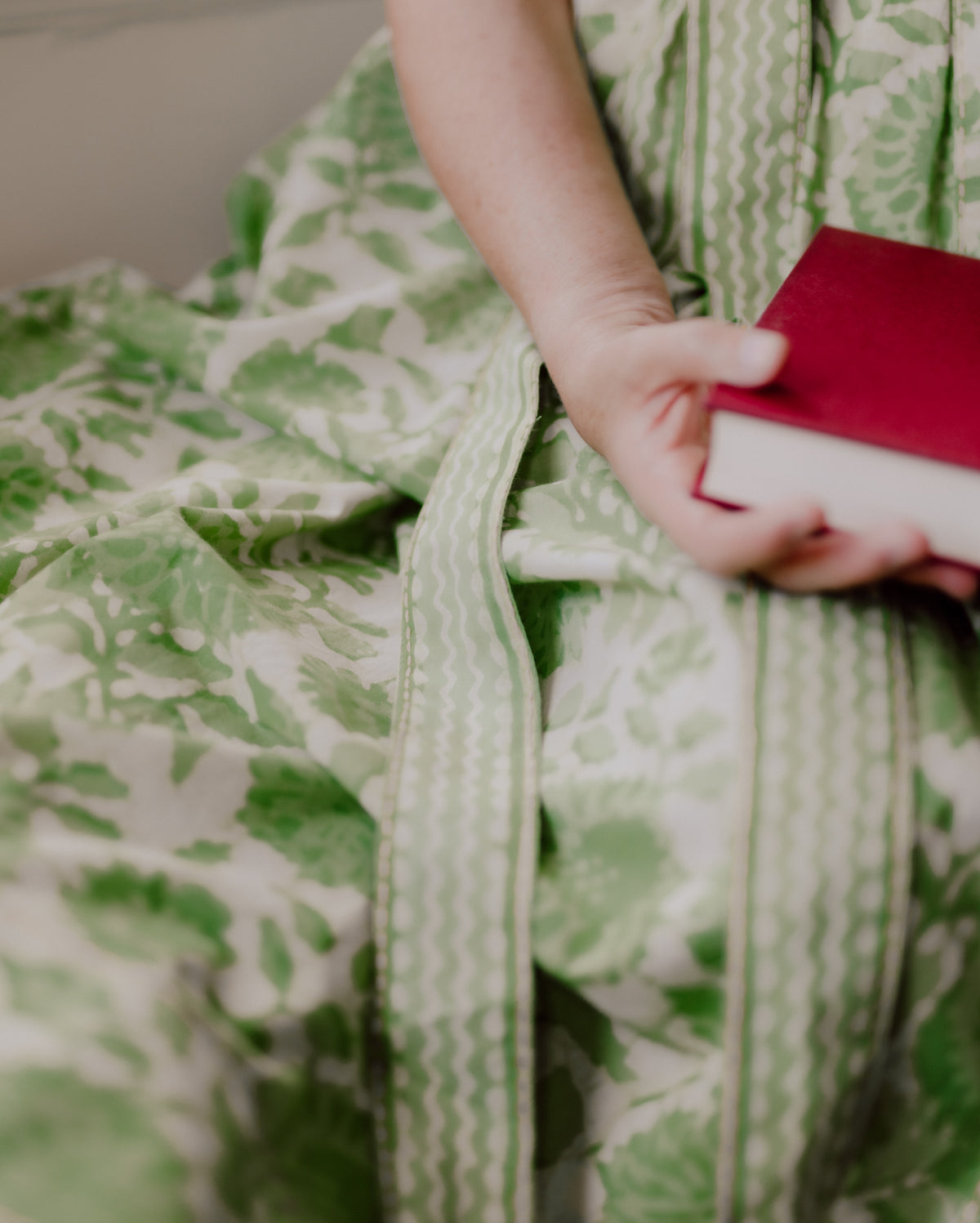 Aarohi Hand Block Printed Pure Cotton Dress