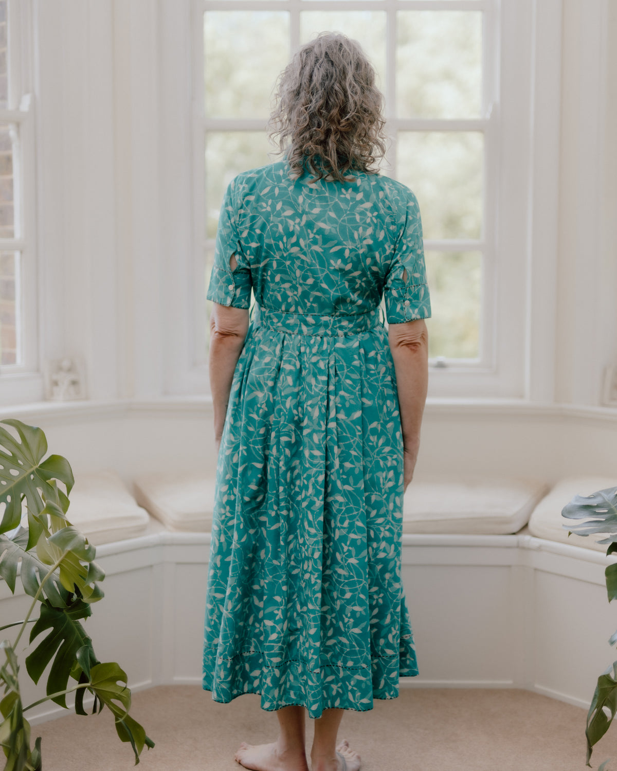Deepti Hand Block Printed Pure Cotton Dress