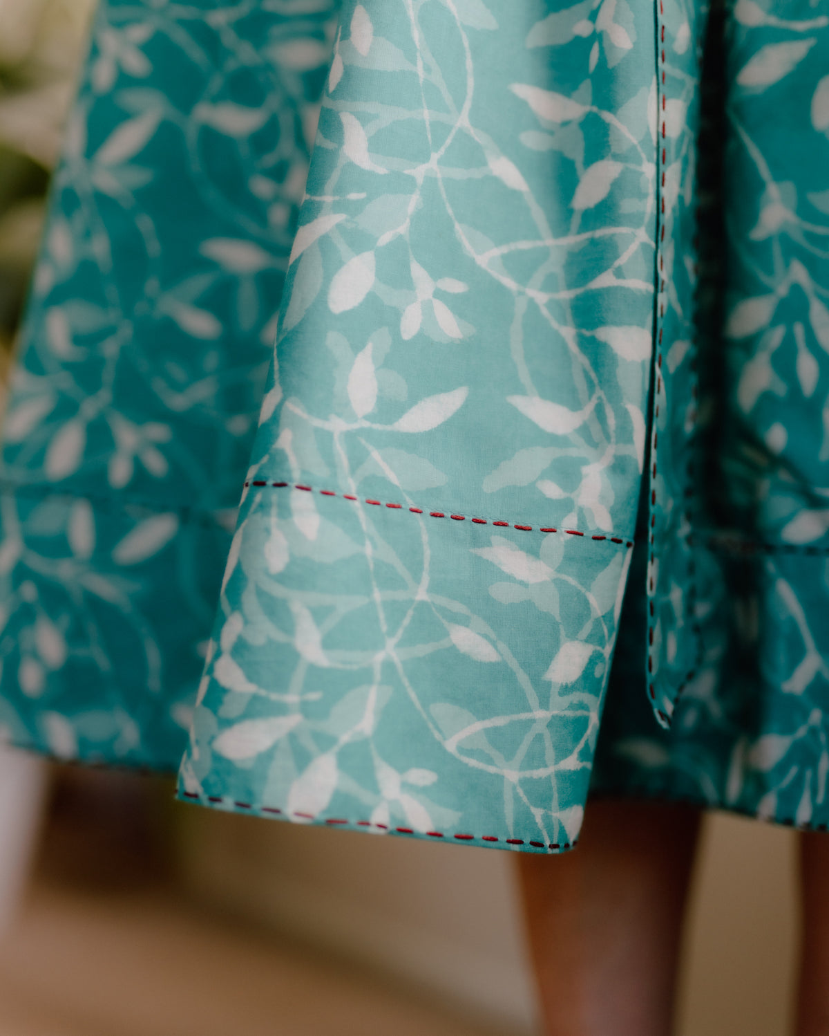 Deepti Hand Block Printed Pure Cotton Dress