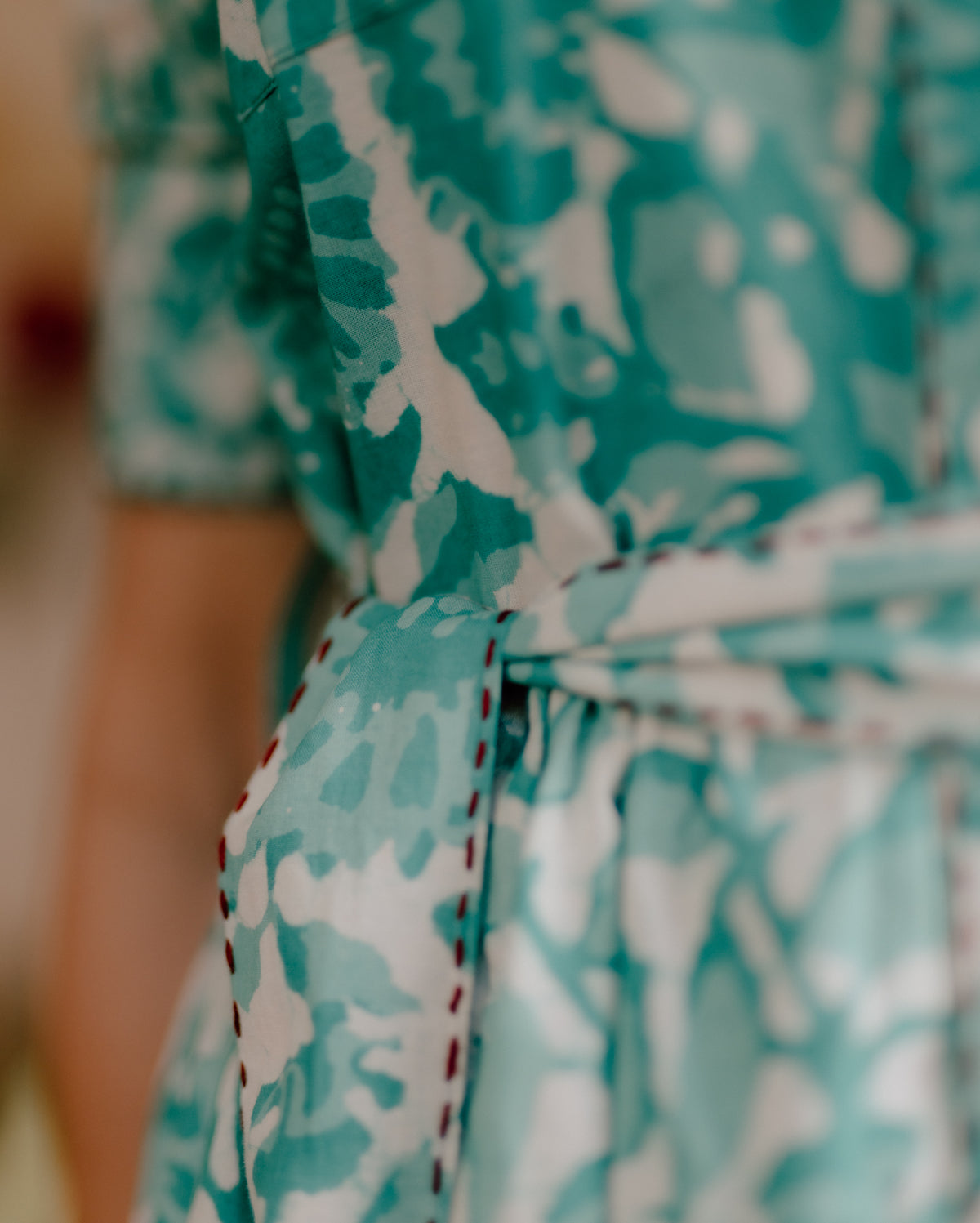 Dana Hand Block Printed Pure Cotton Dress