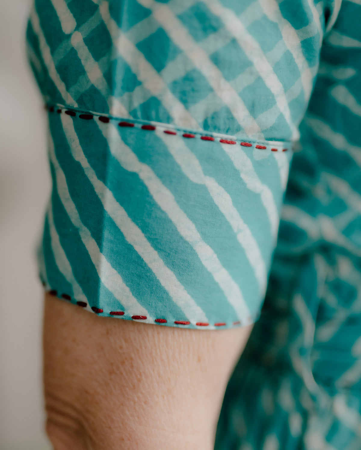 Parineeta Hand Block Printed Pure Cotton Dress
