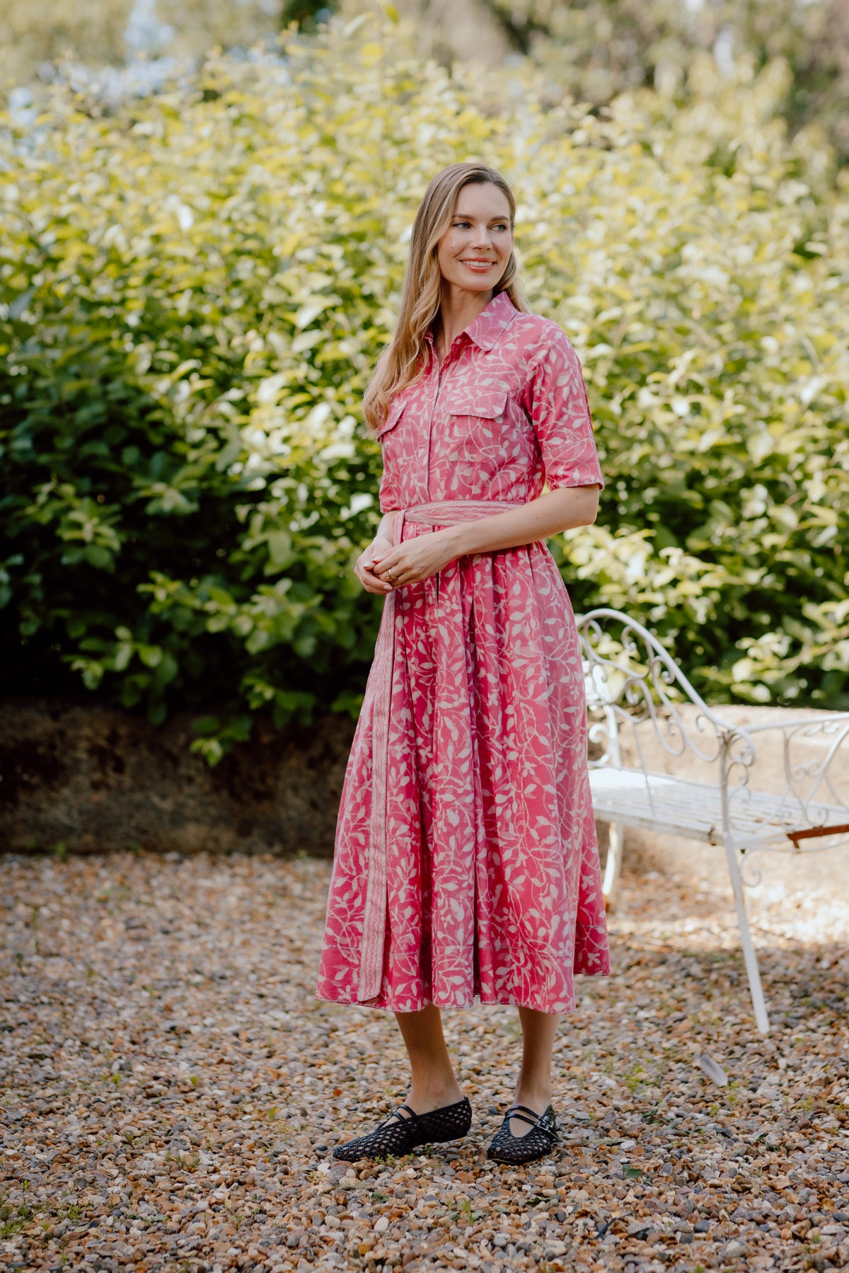 Chaya Hand Block Printed Pure Cotton Dress
