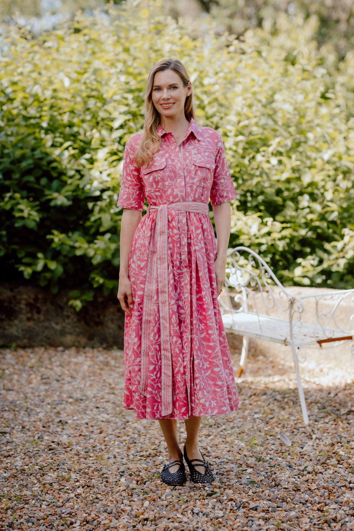 Chaya Hand Block Printed Pure Cotton Dress