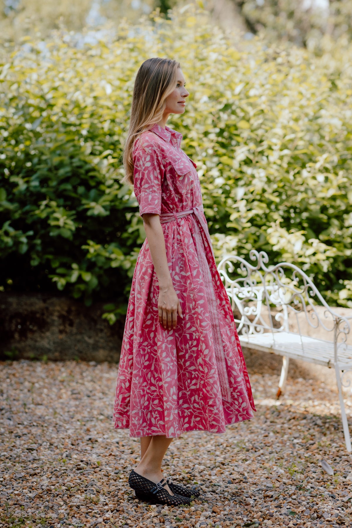 Chaya Hand Block Printed Pure Cotton Dress