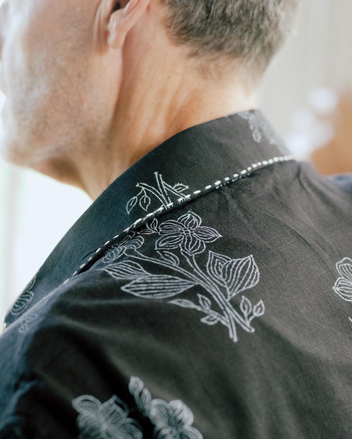 Harry Hand Block Printed Pure Cotton Shirt