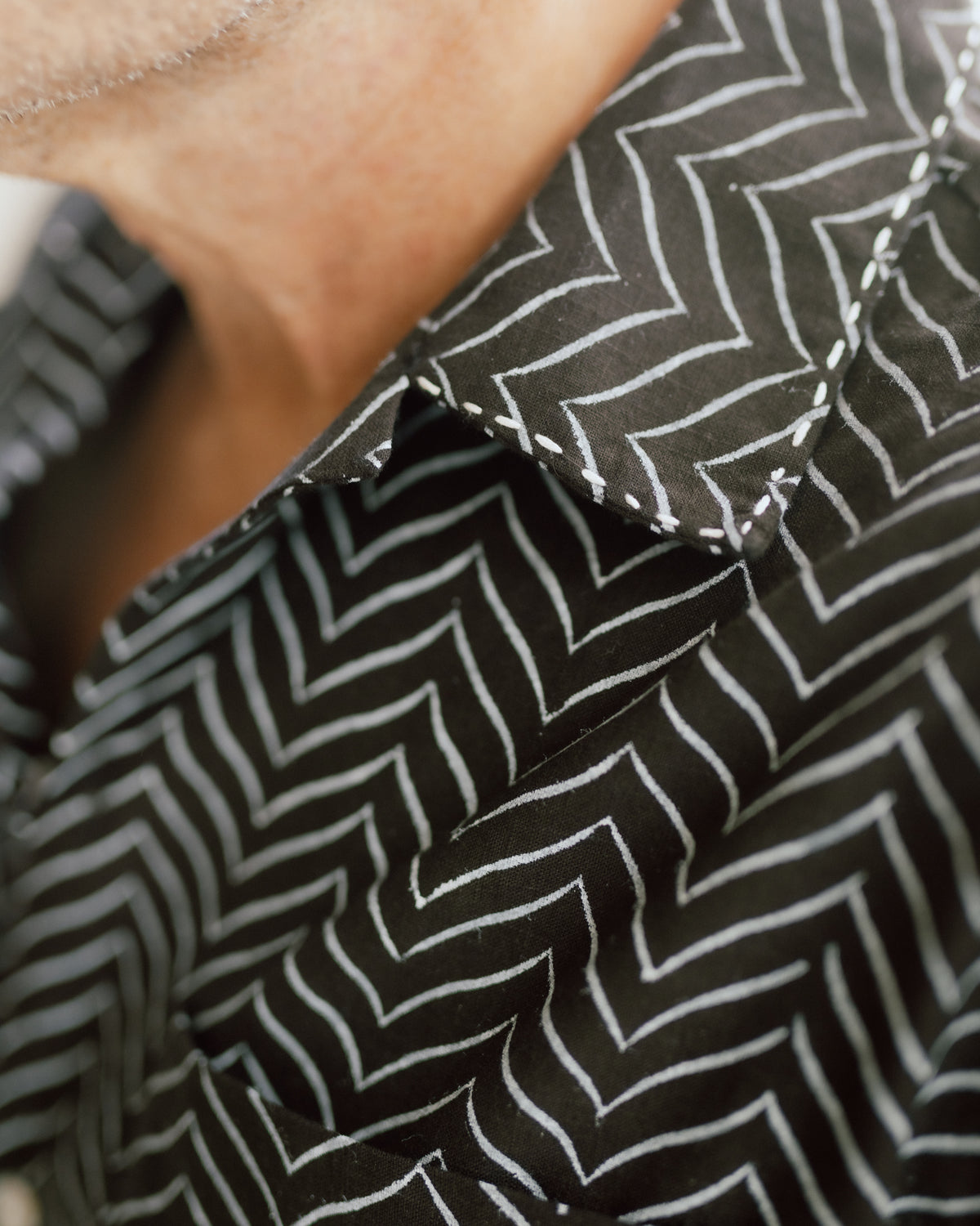 Amar Hand Block Printed Pure Cotton Shirt