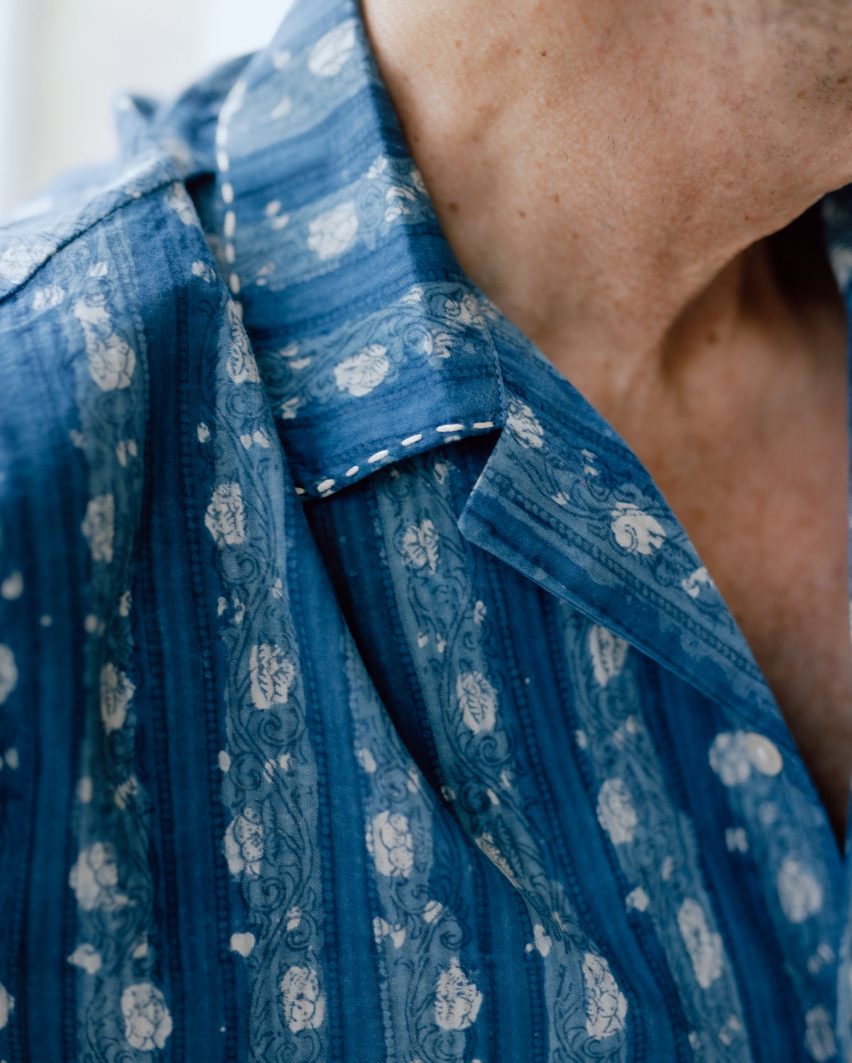 Arjun Hand Block Printed Pure Cotton Shirt