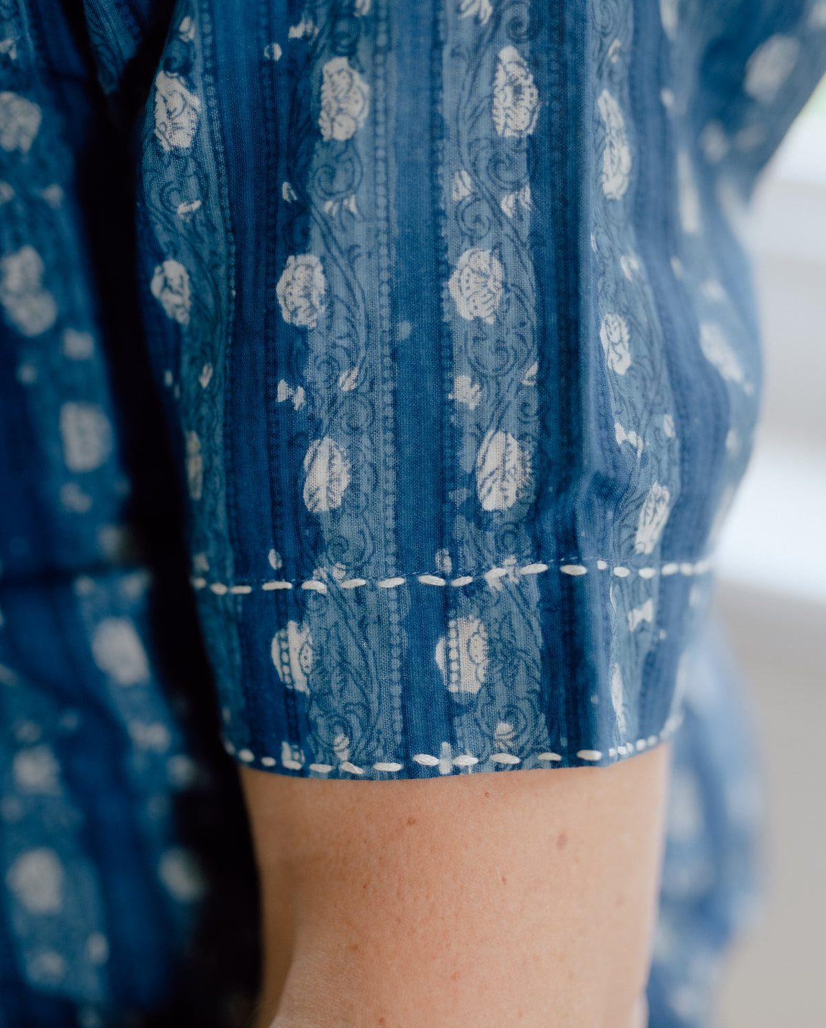 Arjun Hand Block Printed Pure Cotton Shirt