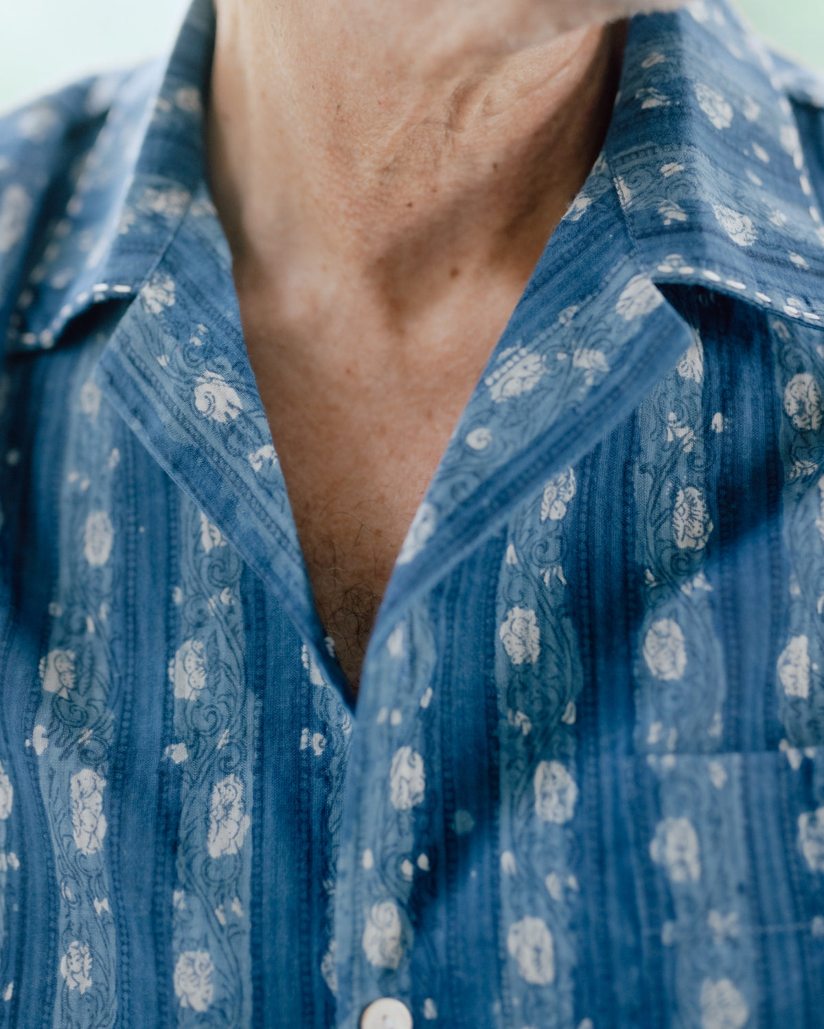 Arjun Hand Block Printed Pure Cotton Shirt