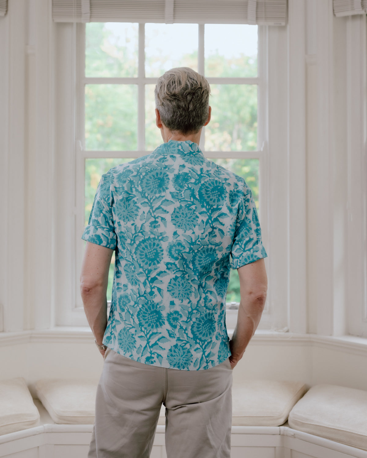Pranav Hand Block Printed Pure Cotton Shirt